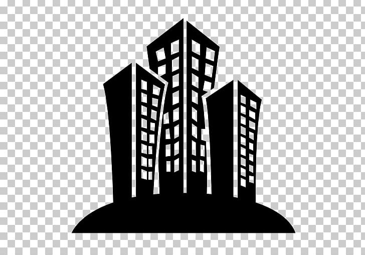 Building Computer Icons Black And White PNG, Clipart.