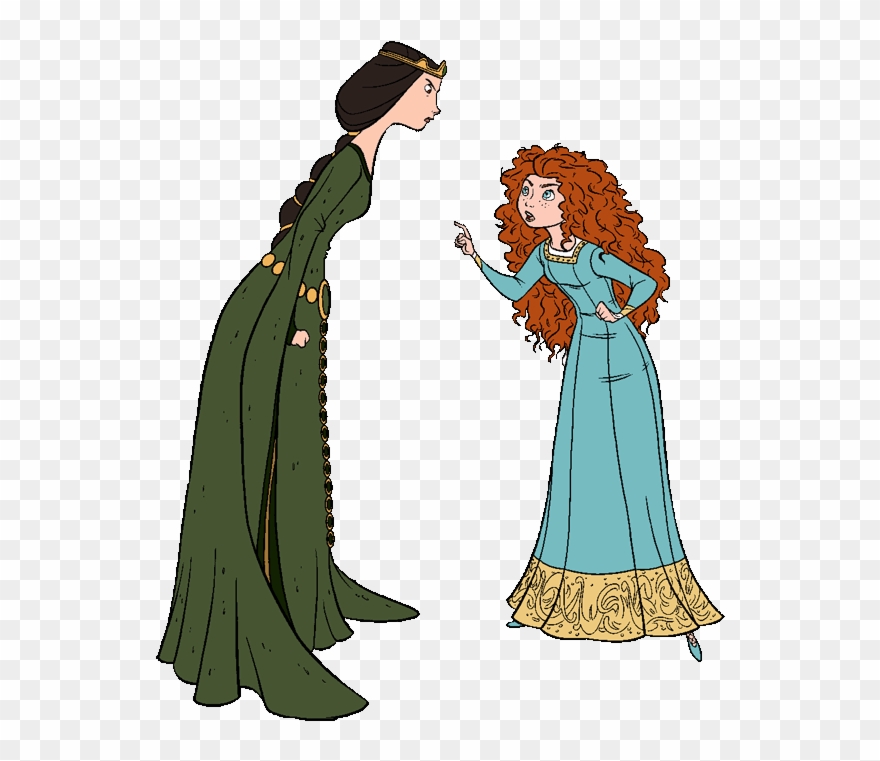 Download Merida And Her Mother Clipart Merida Queen.