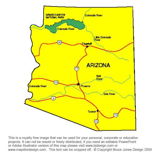 Free clipart arizona map.