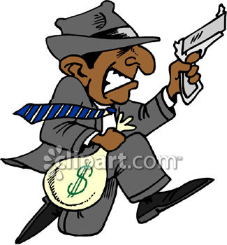 Collection of Robber clipart.