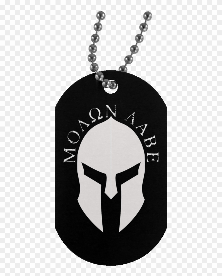 Molon Labe Dog Tags.