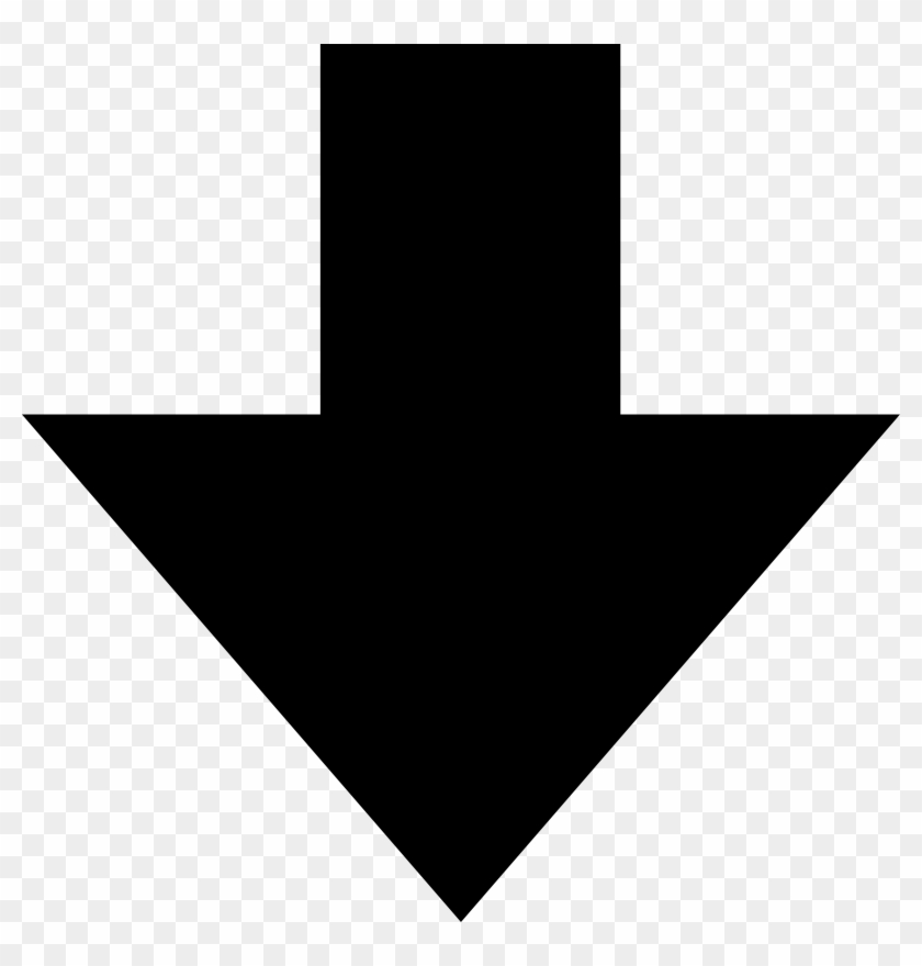 Down Arrow Clipart Black And White.