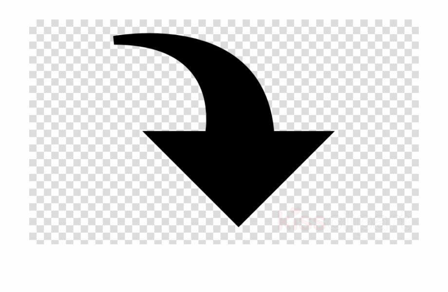 Curved Down Arrow Clipart Arrow Clip Art.