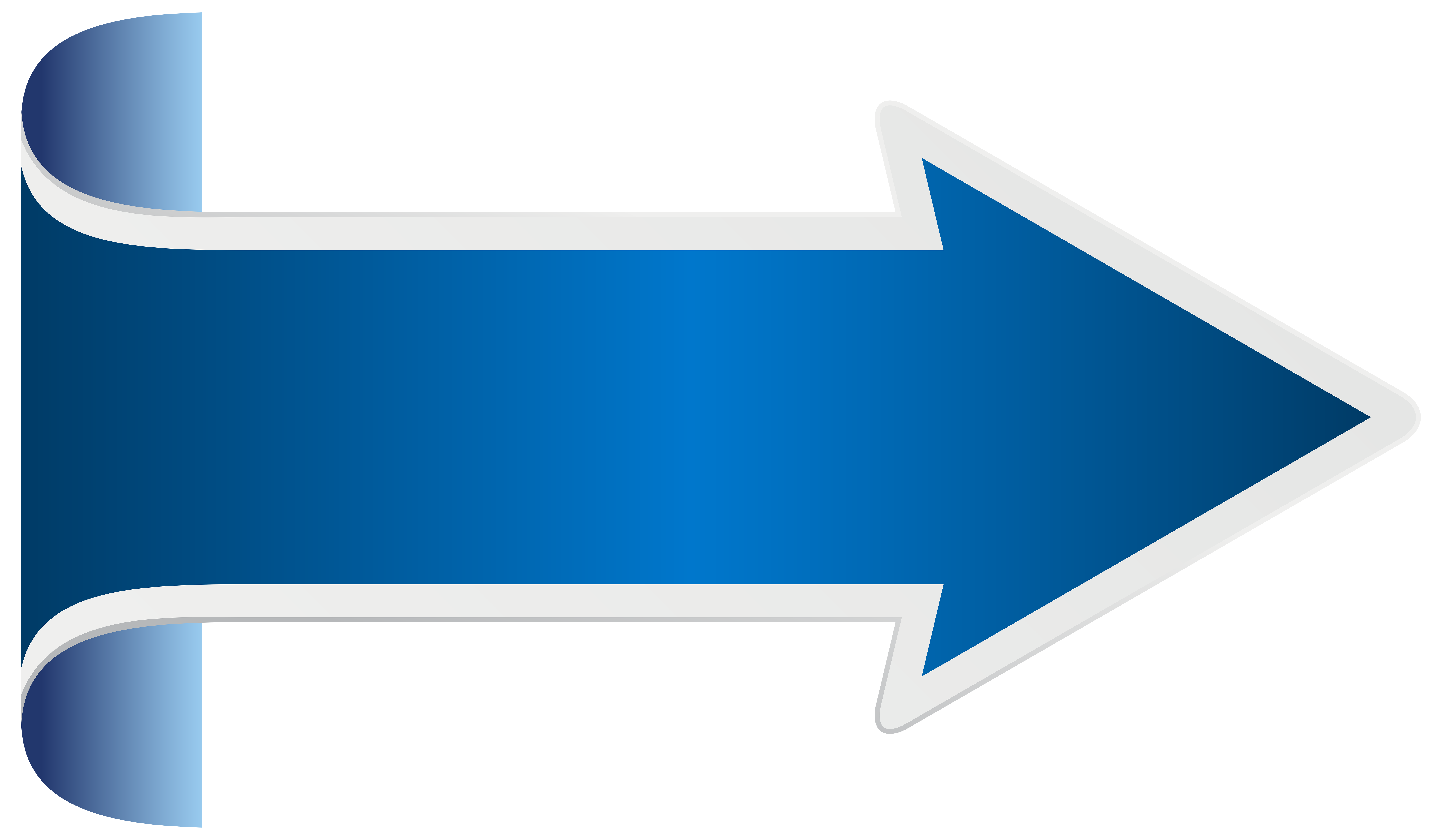 Blue Arrow PNG Clip Art Transparent Image.