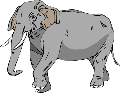 Free Asian Elephant Clipart, 1 page of free to use images.