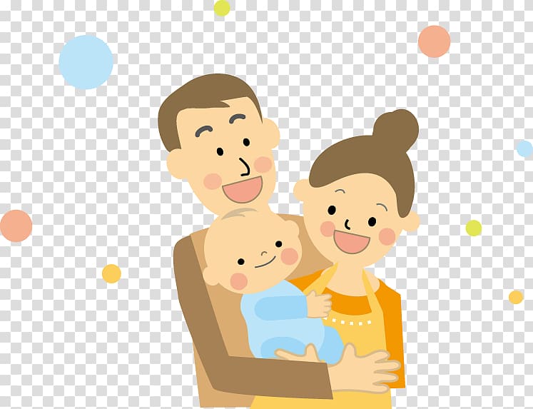 育児 Infant Parental leave Parenting Birth, asian family.