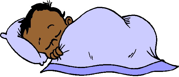 Child Sleeping Clipart.