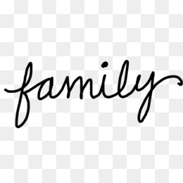 Family Word PNG.