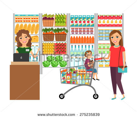 856 Grocery Store free clipart.