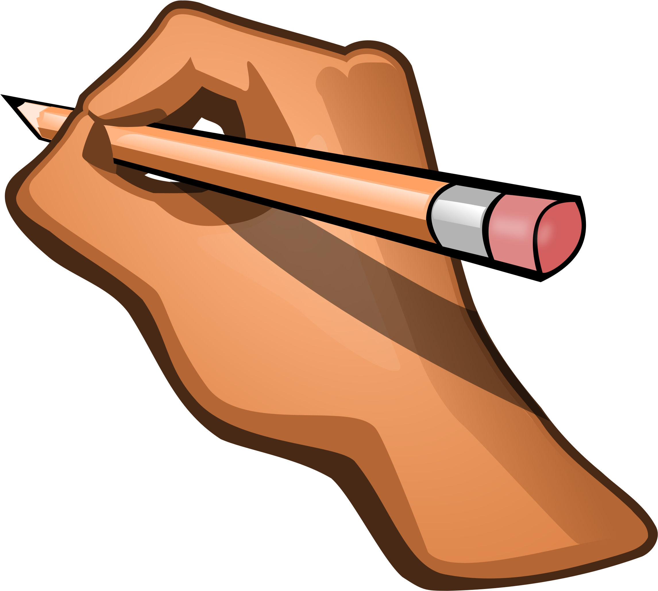 HD Author Clipart Pencil.