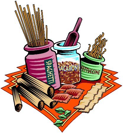 Italian Food Clipart.