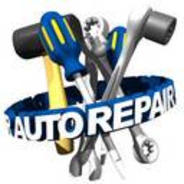 Car mechanic logo clip art.