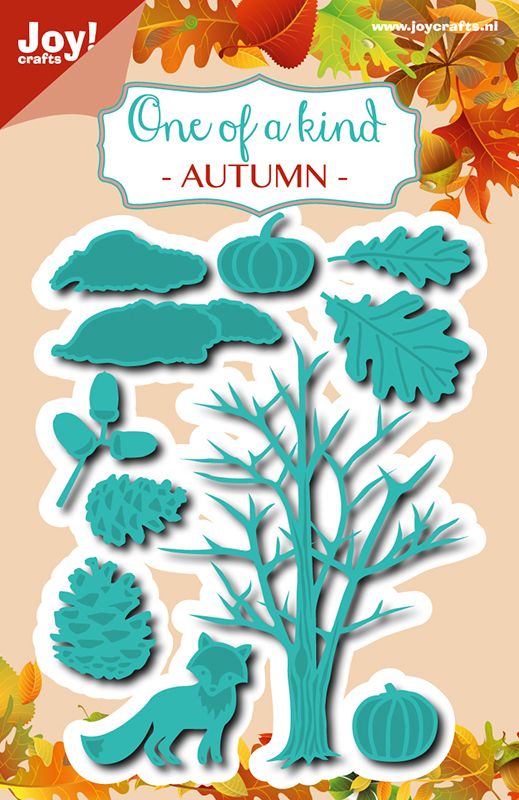 6002 0636 ONE OF A KIND AUTUMN JOY CRAFTS Cut Emboss die..