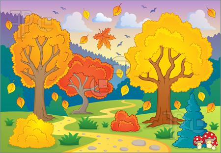 Free Clipart Autumn Scenes.