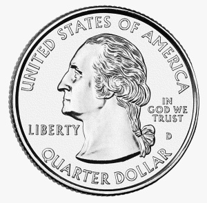 Quarter Clipart Free.