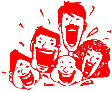 Laughing Audience Cartoon.