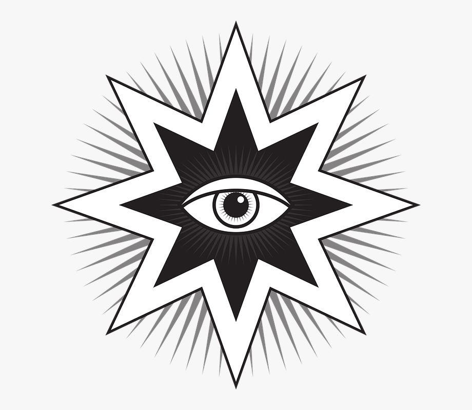 Alles Sehende Auge, Auge, Symbol, Anmelden, Pyramide.