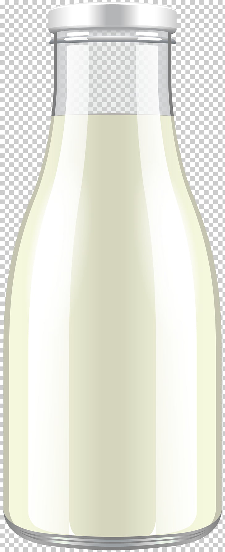 Bottle Glass, Bottle of Milk , bottled white liquid.