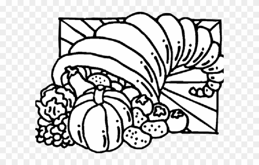 Cornucopia Clipart Bountiful.