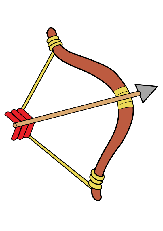 Clipart Bow And Arrow.