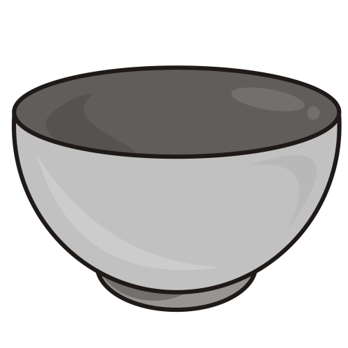 Plates and bowls clipart.