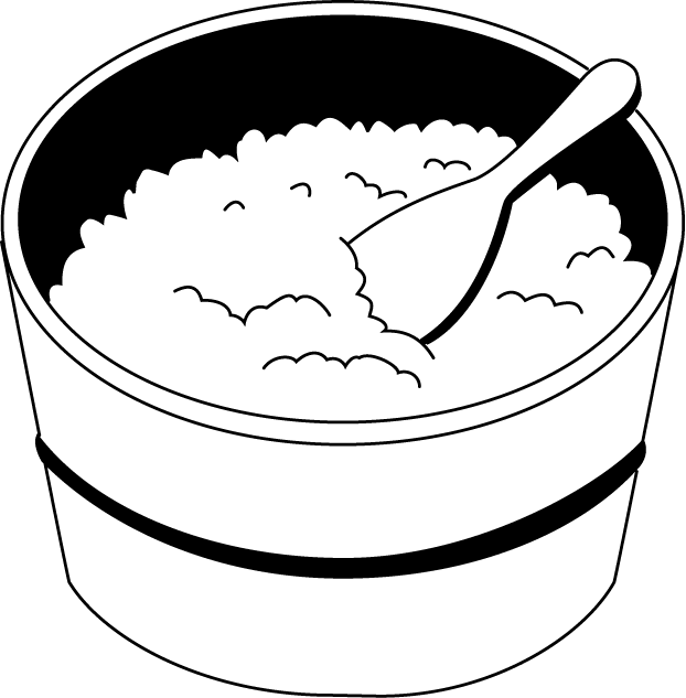 Rice Bowl Clipart.