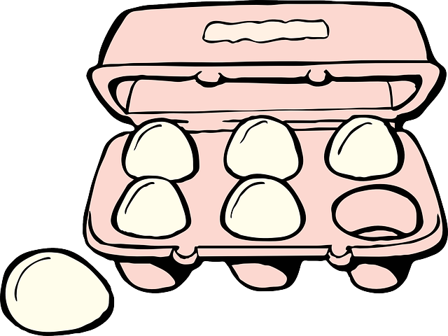 Egg Carton Cartoon.