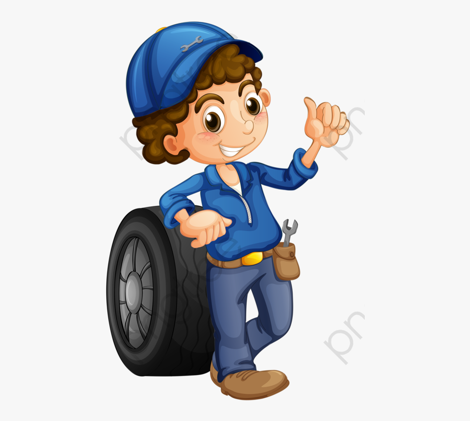 Mechanic Clipart Boy.