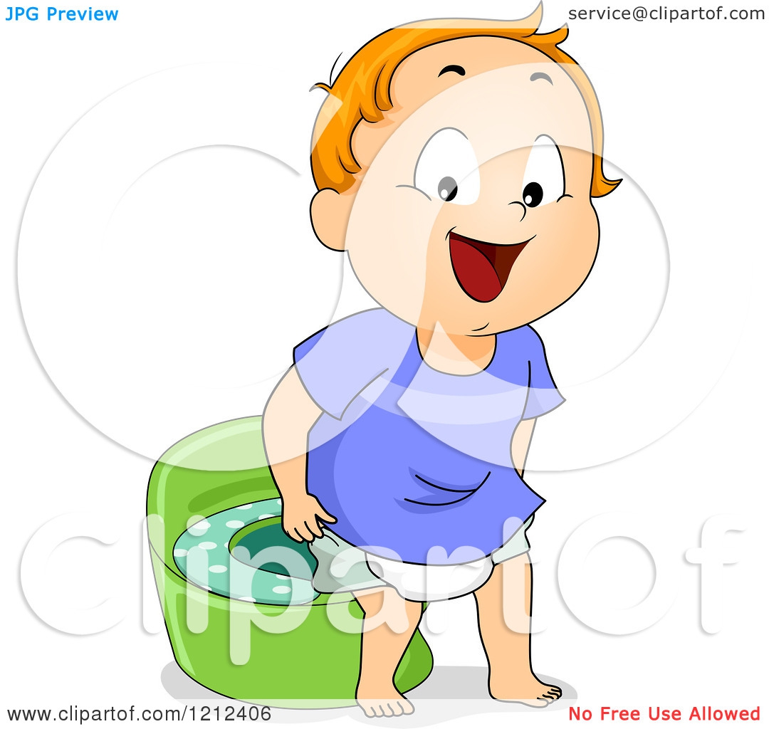 Boy Potty Clipart#1970629.