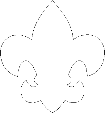 Free Fleur De Lis Outline, Download Free Clip Art, Free Clip.