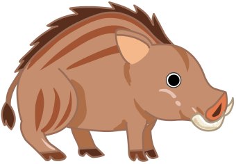 Boar Clipart.