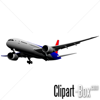 CLIPART BOEING 787 DREAMLINER.