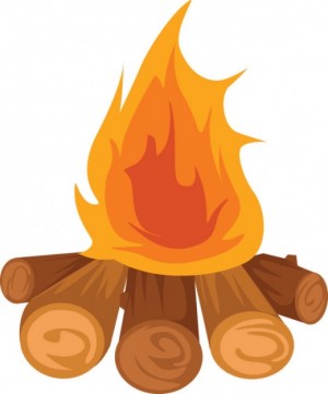 Bonfire Clipart.