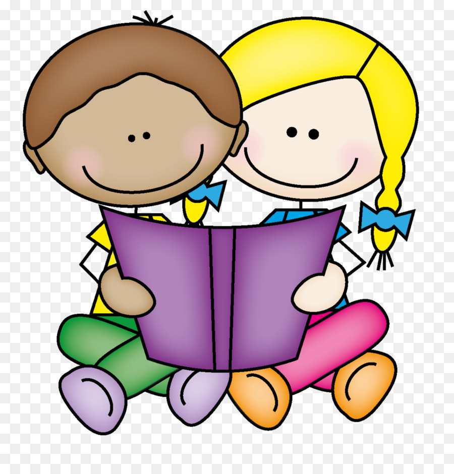 Child Reading Book png download.