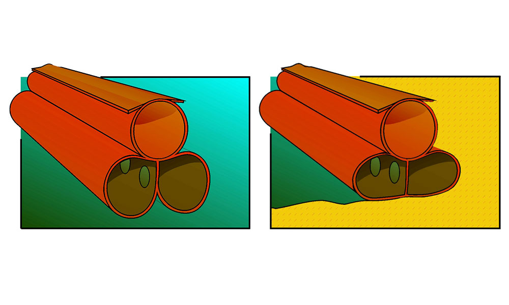 Shoreguardian Oil Containment Boom for Shore Lines.