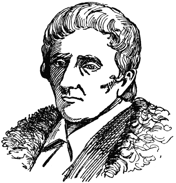 Daniel boone clipart.