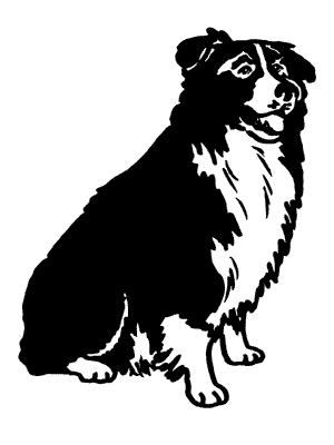 Collie Clipart.