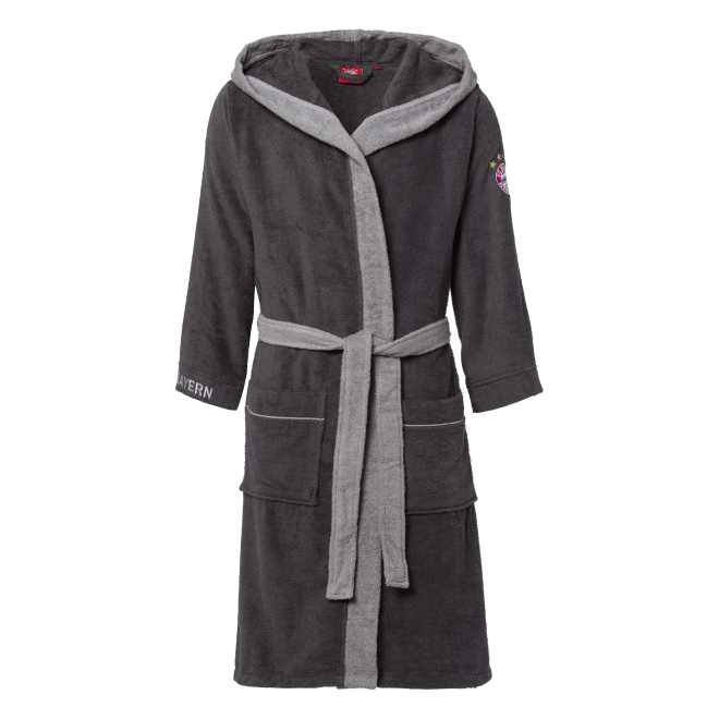 Bathrobe anthracite.