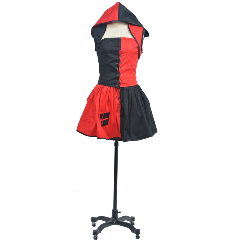 Batman Arkham Asylum City Harley Quinn Cosplay Costumes.