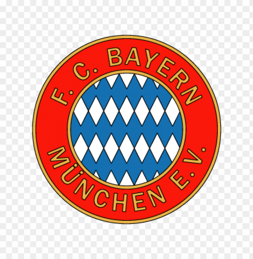 fc bayern munchen e.v. (1970\'s logo) vector logo.