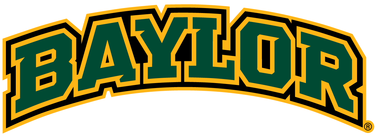 Baylor Bears Wordmark Logo.