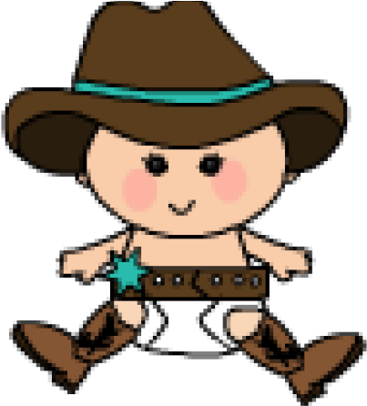 Cowboy Clipart Baby Boy.