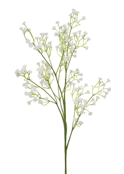 Gypsophila Babys Breath Spray White Silk.