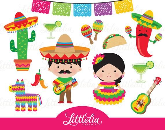 Fiesta clipart.