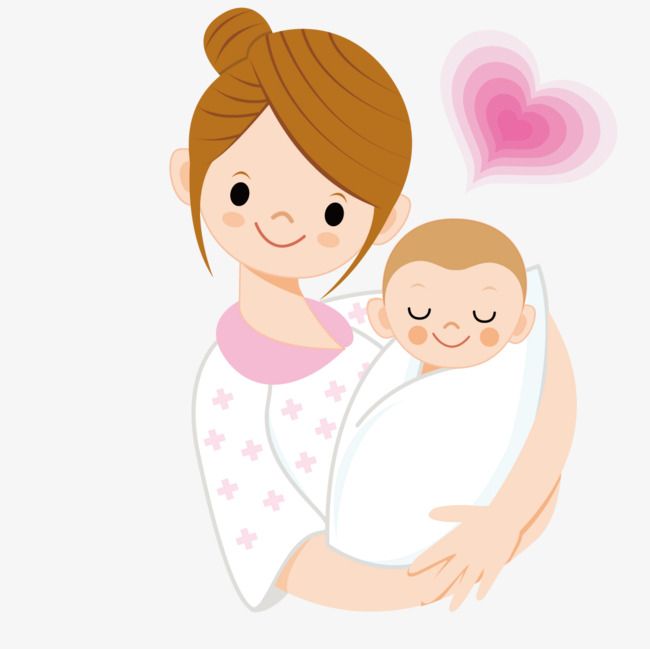 Mother Holding A Baby, Baby Clipart, Vector, Baby PNG and.