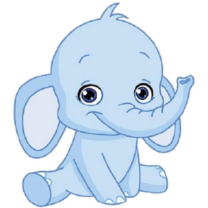 Baby Elephant Clipart.