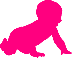 Baby Silhouette Clip Art at Clker.com.