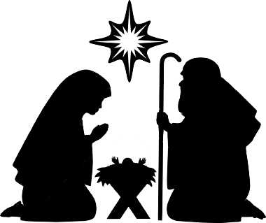 Free Baby Jesus Silhouette Clip Art, Download Free Clip Art.