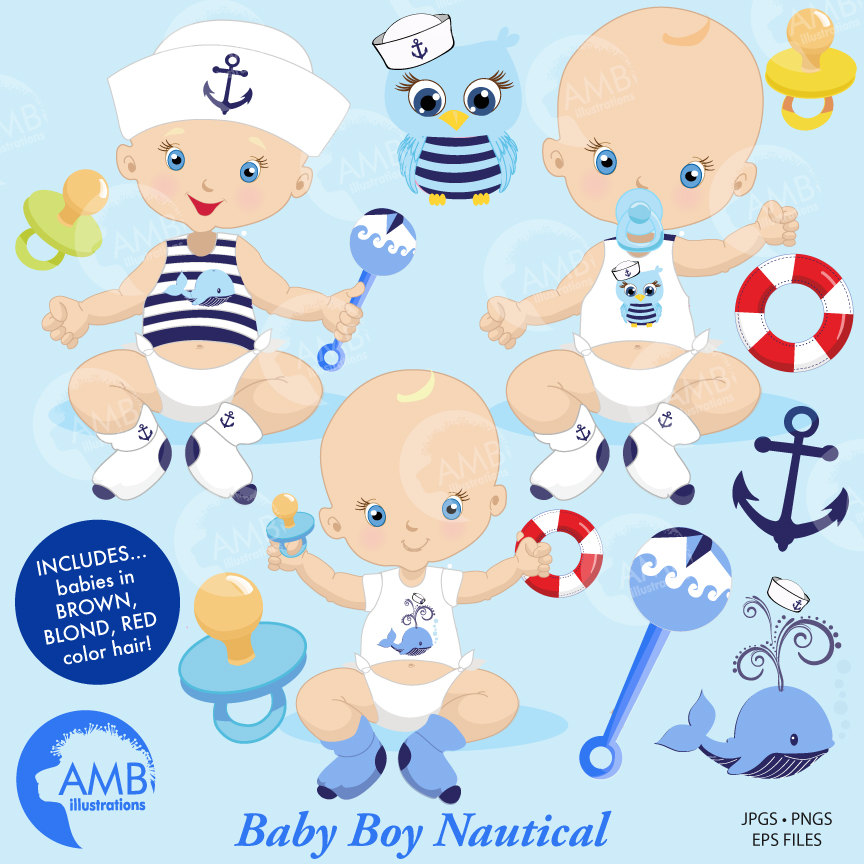 Baby nautical clipart 8 » Clipart Station.