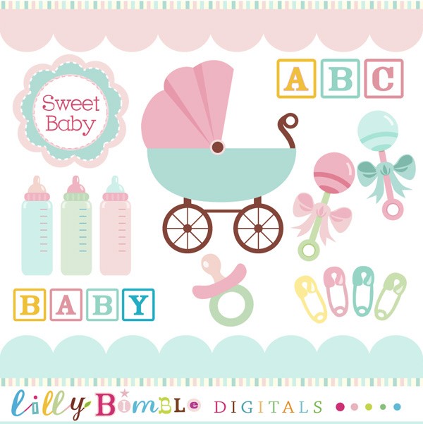 Baby shower clipart free 7 » Clipart Station.